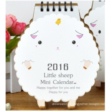 Wholesale Cute Desktop Calendar, Decoration Sheep Modelling Calendar